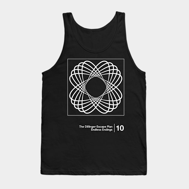 The Dillinger Escape Plan / Minimalist Graphic Artwork Tank Top by saudade